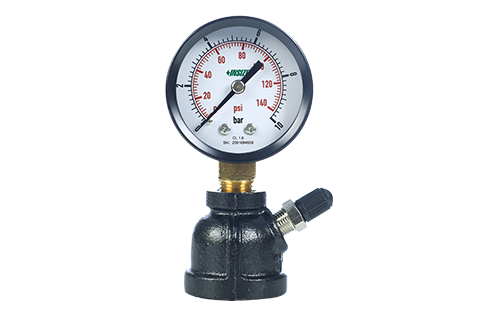 Gas Line Test Pressure Gauges